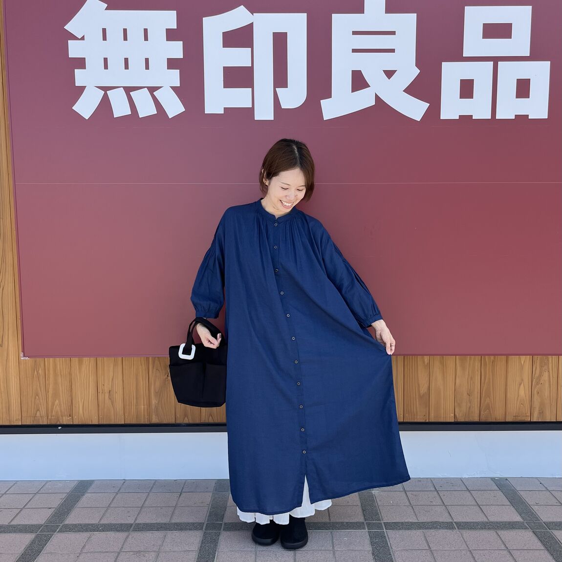 無印良品益田】身長156cm｜無印良品 益田